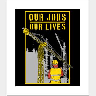 Tower Crane Operator Posters and Art